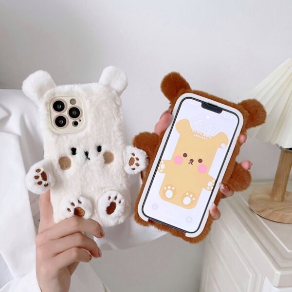 Plushie Teddy phone case 🧸