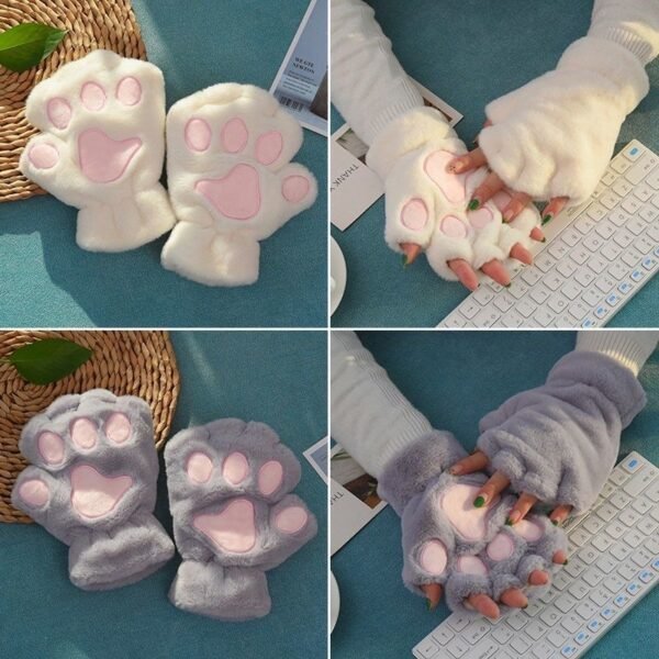 Plush bear gloves 💕🧸 - Image 7